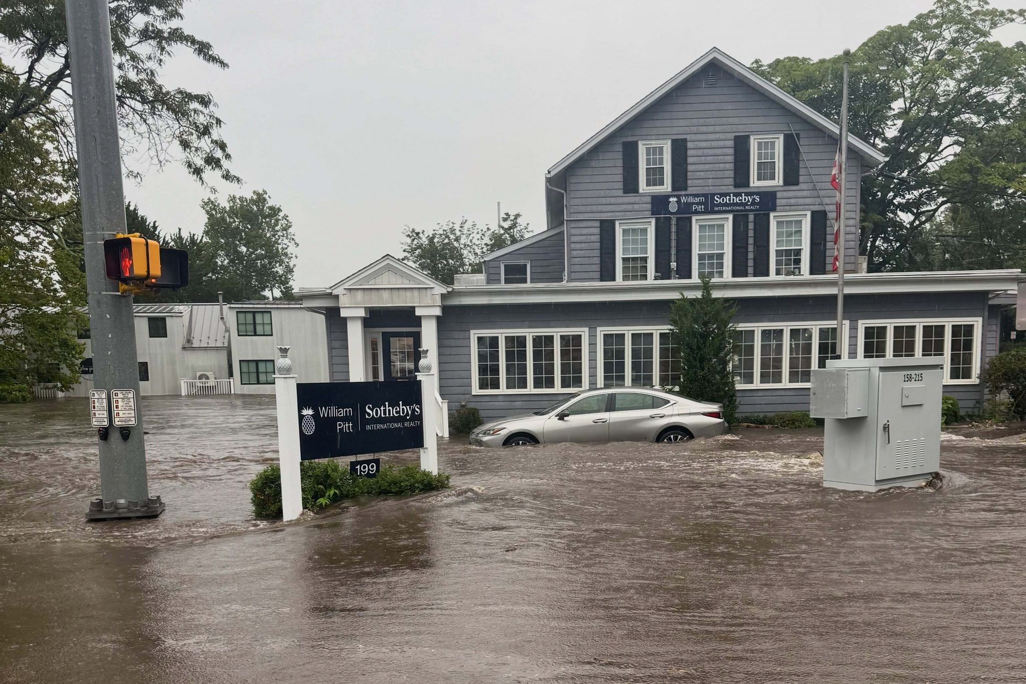 Drenching rains bring flash flooding across coastal Connecticut, New York and New Jersey
