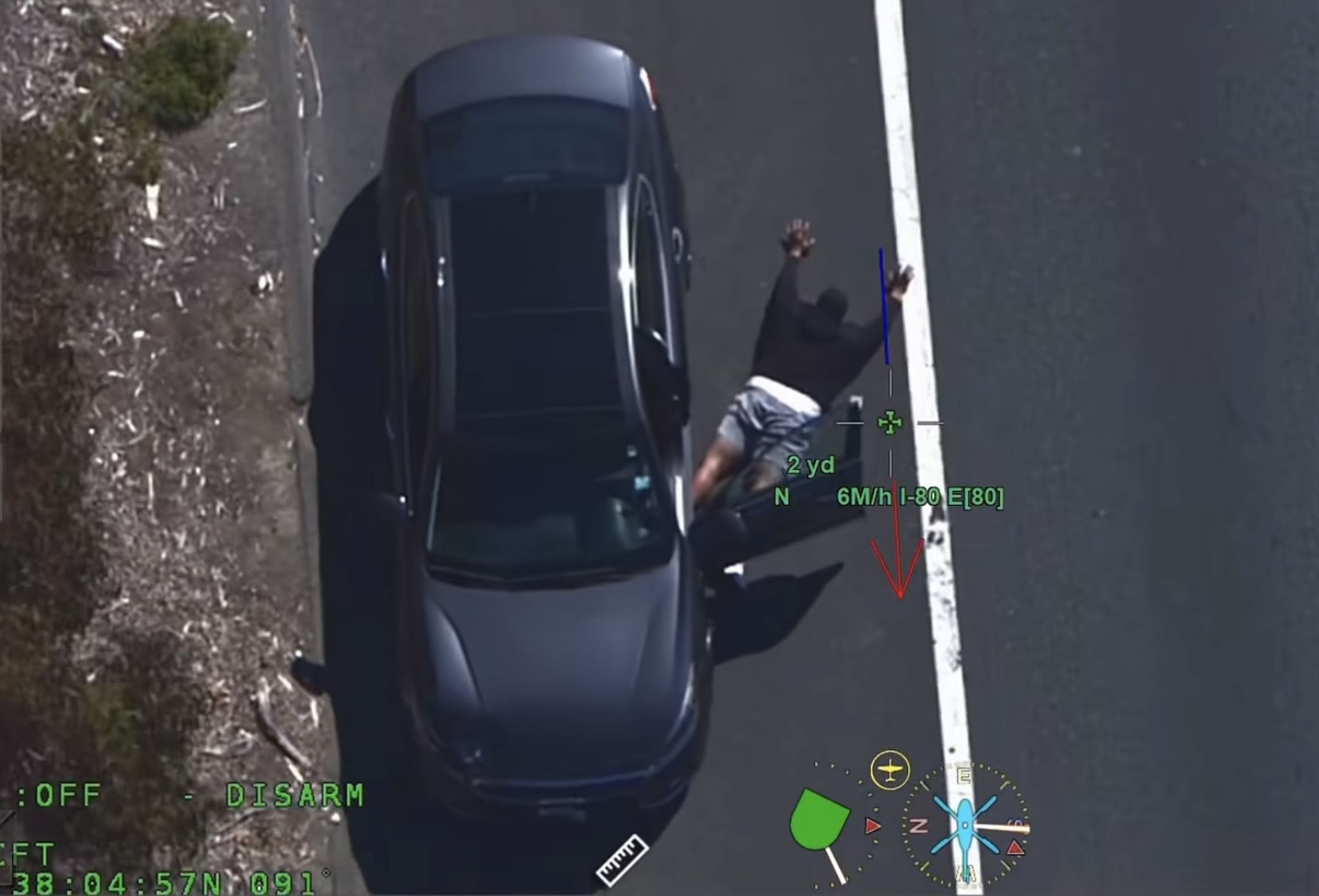 Regional: Multiple Law Enforcement Agencies Track Suspect In Cross-County Pursuit