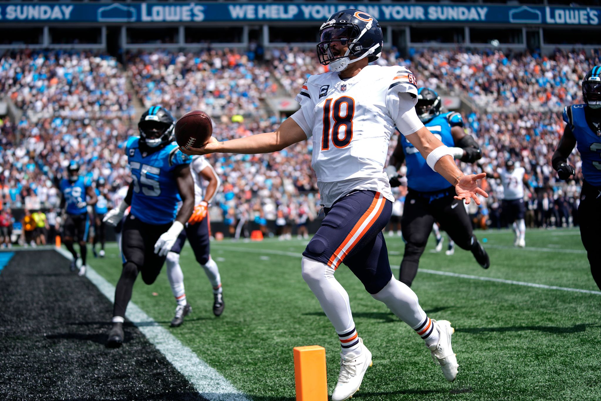 Ben Johnson wants Bears to be top-scoring offense in NFL history. They're off to a good start By STEVE REED , AP Sports Writer Sep 13, 2026