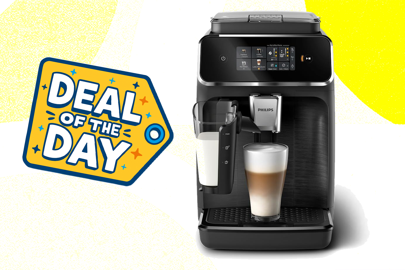 Save $200 on this Philips automatic espresso machine The Philips 2300 Series automatically grinds, tamps, brews, and froths milk, and it's currently under $500. Manager, Performance Content Sep 14, 2026