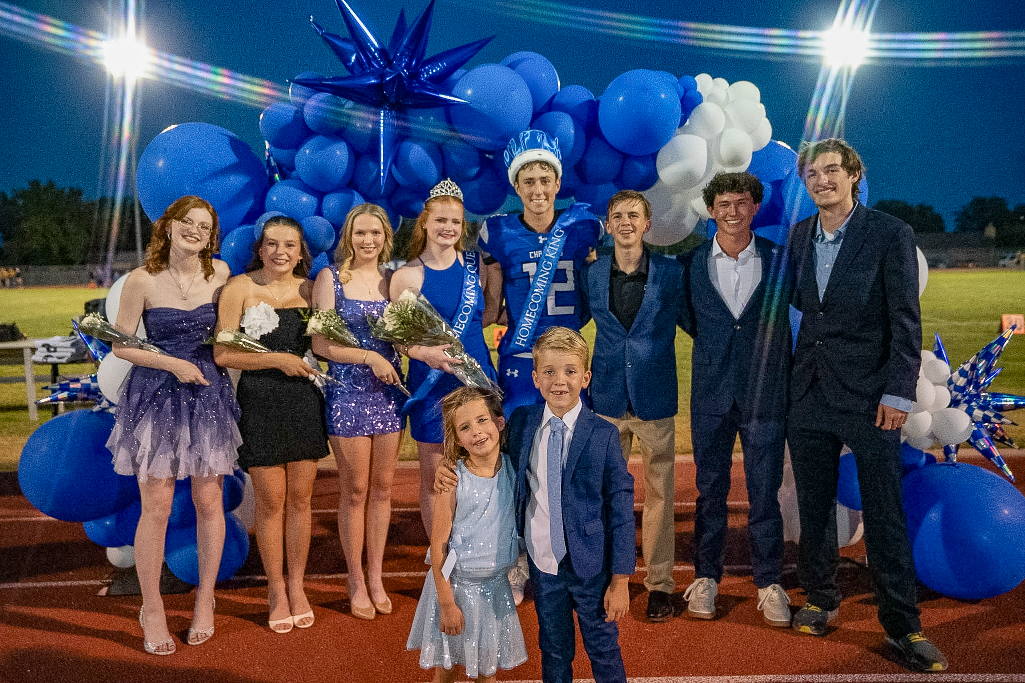 Trinity School crowns homecoming king, queen during Friday celebration