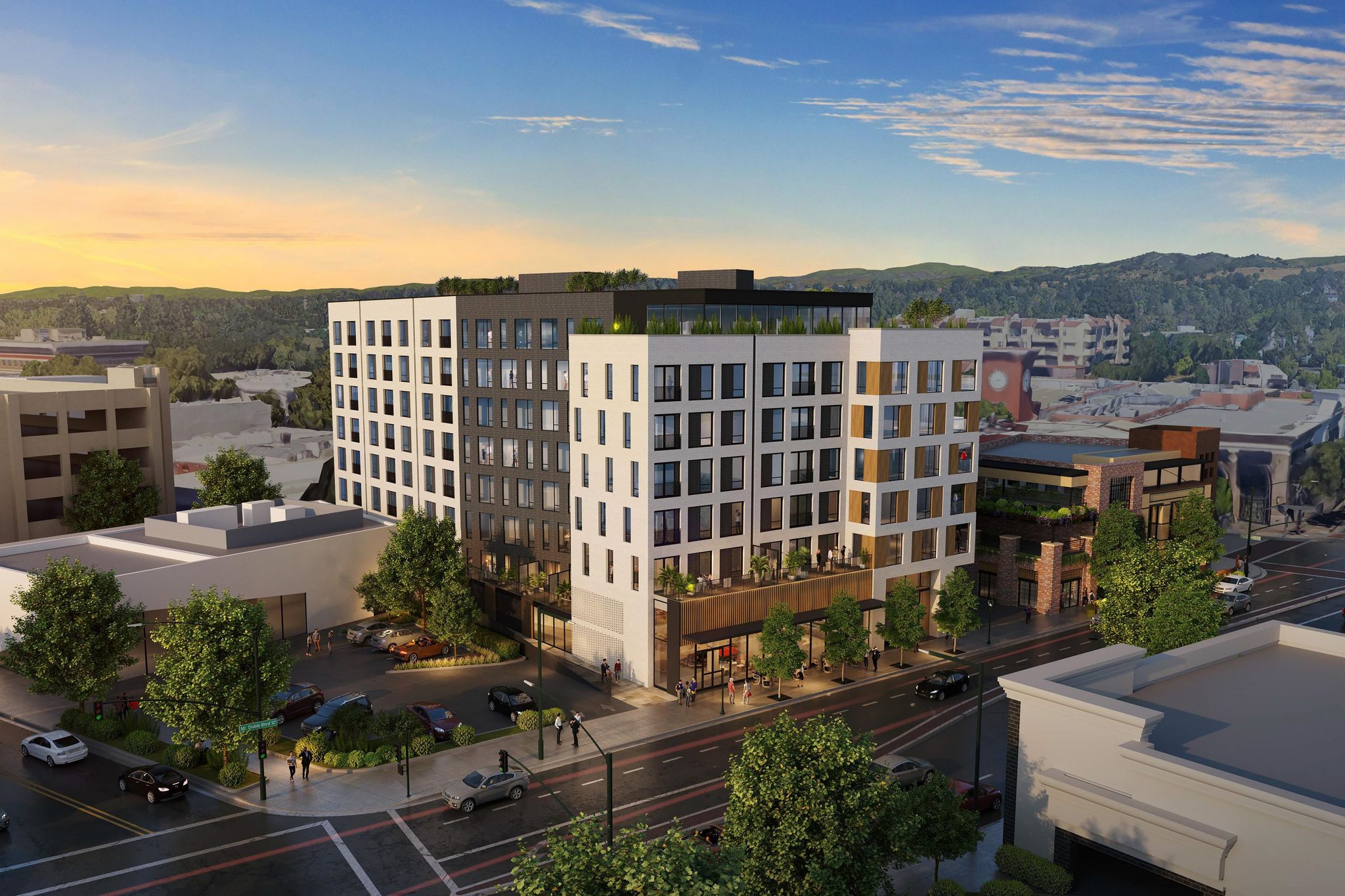 Upscale Bay Area suburb's downtown could see tallest building yet with new housing approval
