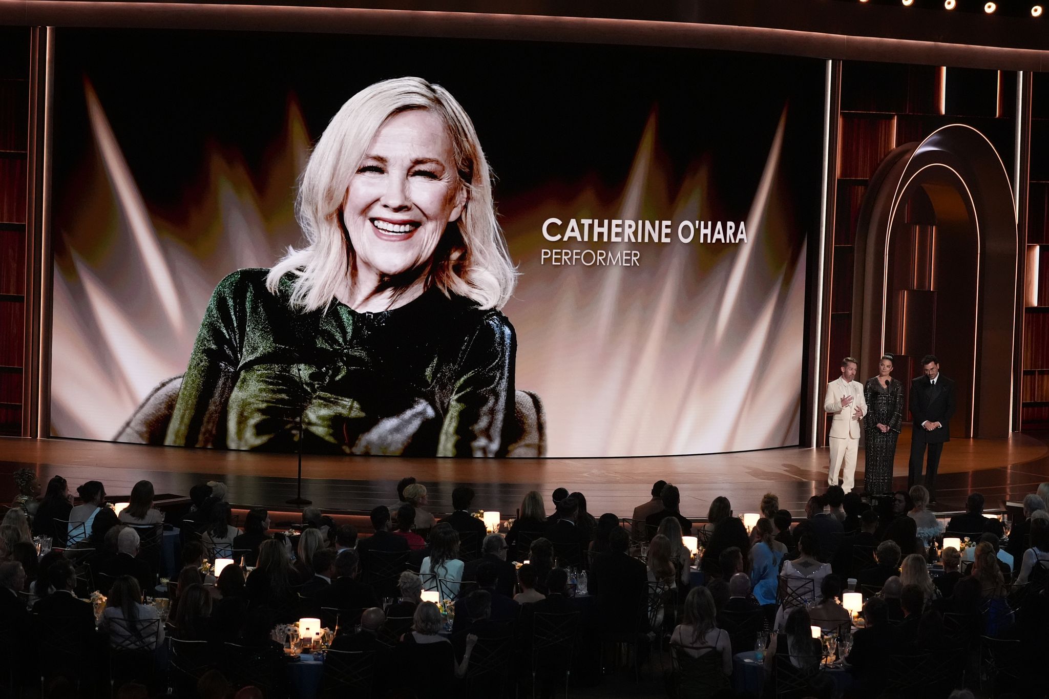 Macaulay Culkin and ‘Schitt's Creek' stars honor Catherine O'Hara in moving Emmys tribute By JONATHAN LANDRUM Jr. , AP Entertainment Writer Sep 14, 2026