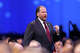 Salesforce CEO Marc Benioff speaks during the keynote address at Salesforce’s Dreamforce conference at Moscone Center on Sept. 15, 2026, in San Francisco.
