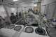 A robot with artificial intelligence helps to match and reconstruct ancient porcelain fragments at the Jingdezhen Imperial Kiln Institute which specializes in the research and restoration of ceramics excavated from the city's historic imperial kiln sites in Jingdezhen, in eastern China's Jiangxi province, Monday, Aug. 31, 2026.
