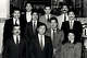 Houston Police Dept Chicano Squad in 1986 photo. Front row L-R: Inv. P. J. Guerrero, Richard "Rico" Garcia, and the late Irma Sauceda, Middle row L-R: Inv. Jose Selvera Jr., Officer Jaime Escalante, Sgt. Cecil Mosqueda, Raymond Gonzales, Back row L-R: Sgt. Tody Hernandez, Robert Gatewood, Inv. U. P. Hernandez. Houston Post photo dated Oct. 1, 1986.