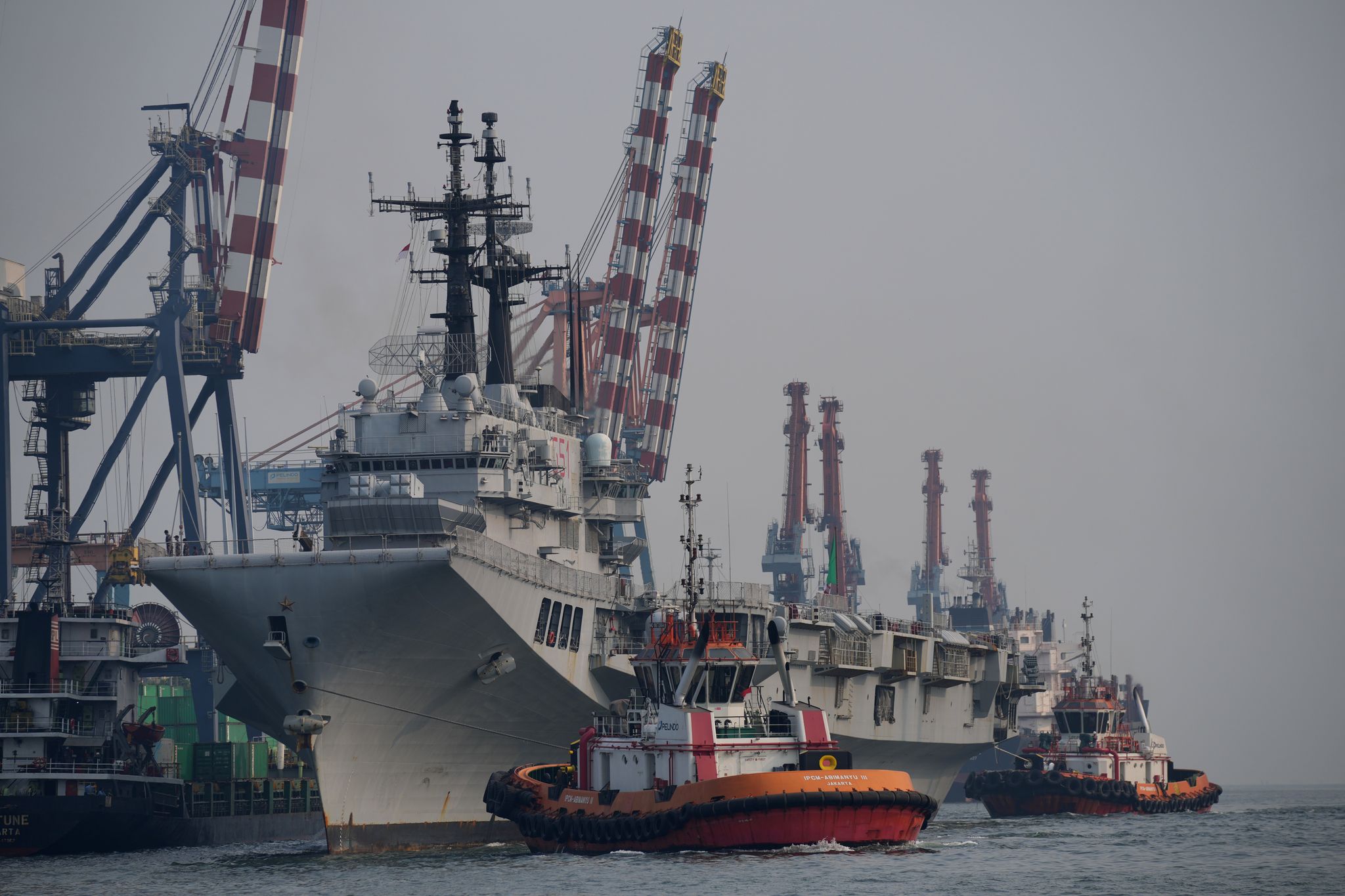 Indonesia welcomes its first aircraft carrier, prompting debate over cost