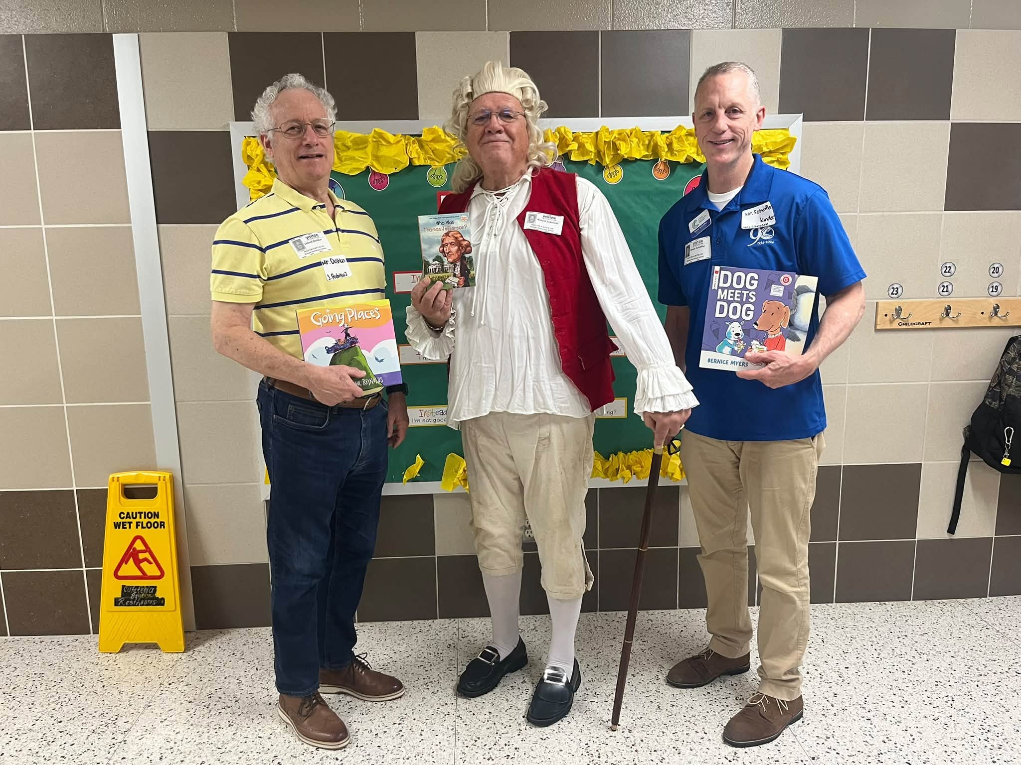 Rotary Club Reads to 800 Students at Runyan Elementary