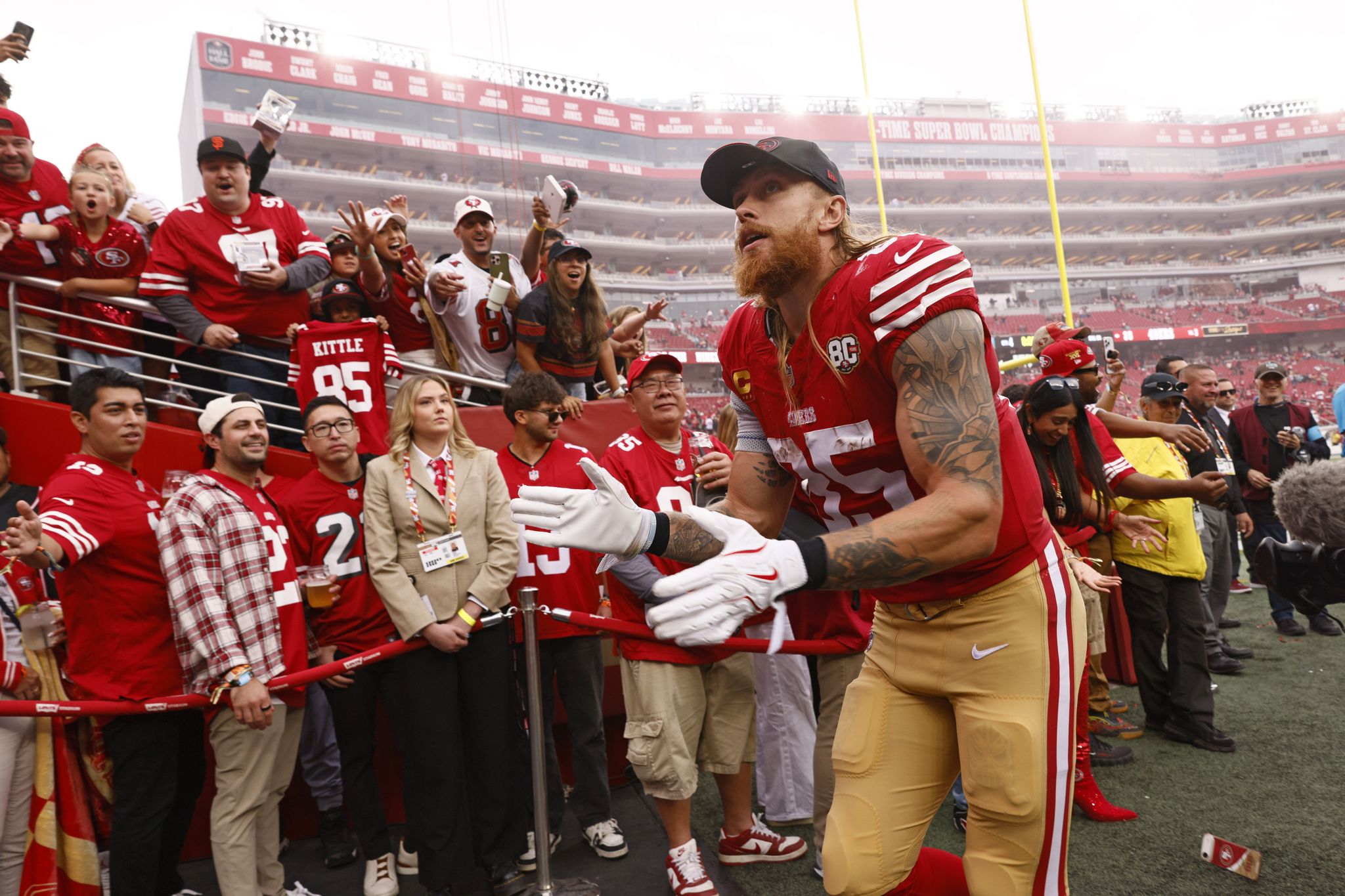 49ers’ game vs. Denver could be second hottest ever at Levi’s Stadium