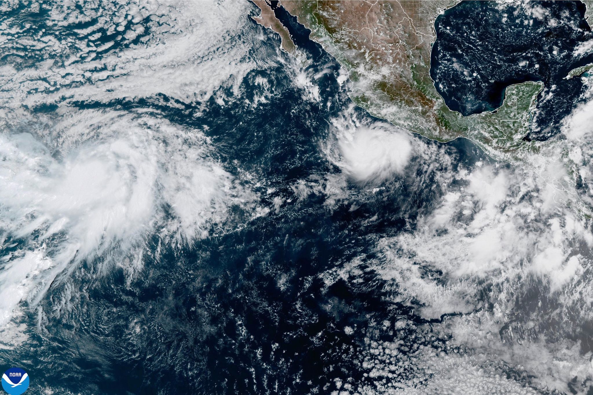 Huracán Polo está tomando fuerza rápidamente y se espera que impacte México