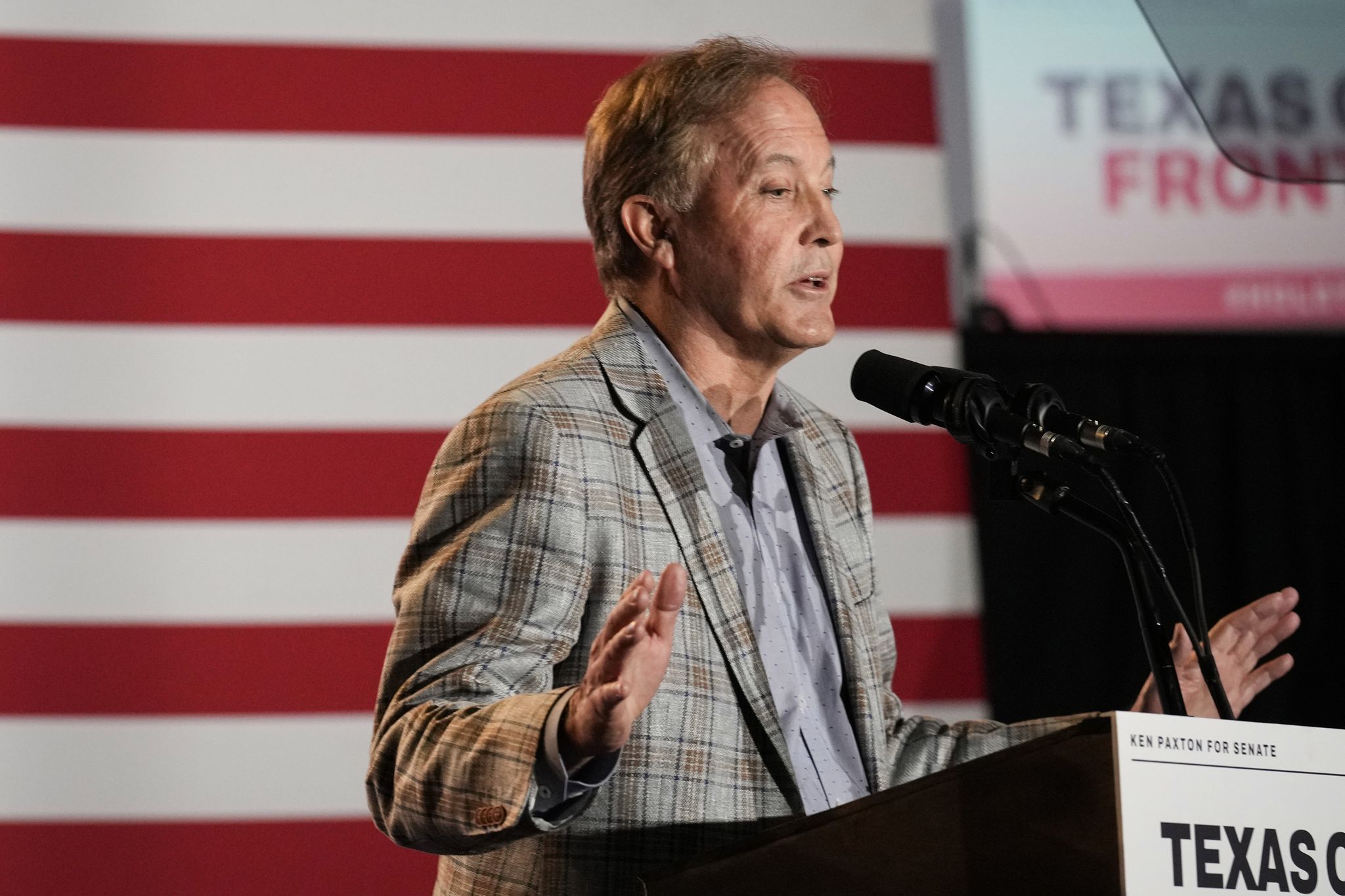 Ken Paxton questions Talarico’s faith, but his own church is unknown