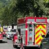 Danbury fire officials rescued one person from a structure fire on West Lake Shore Drive on Sept. 14.