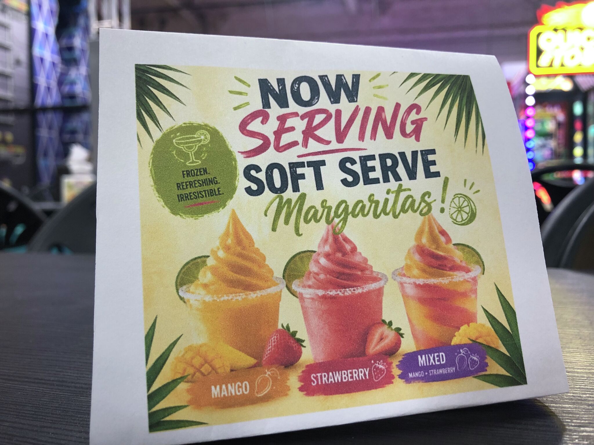 chron.com - John-Henry Perera - Why a Houston kiddie gym is offering soft-serve margaritas