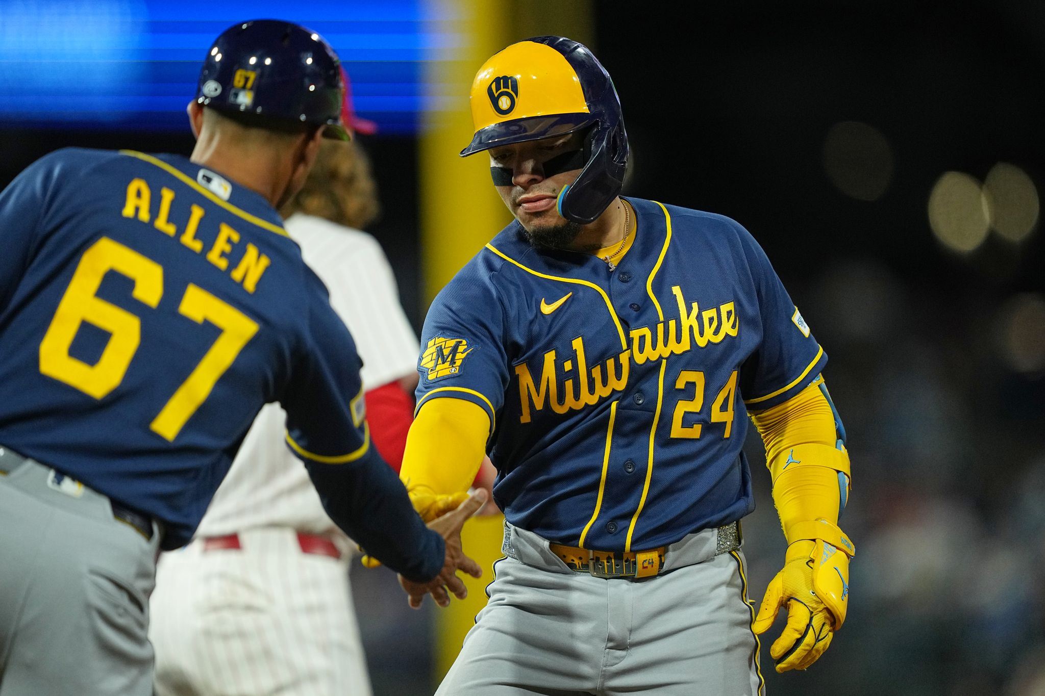 William Rourke Yelich and Turang homer as Brewers win 99th game and slow Phillies ...
