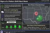 Texas faces severe weather before a cold front moves in. Here's where.