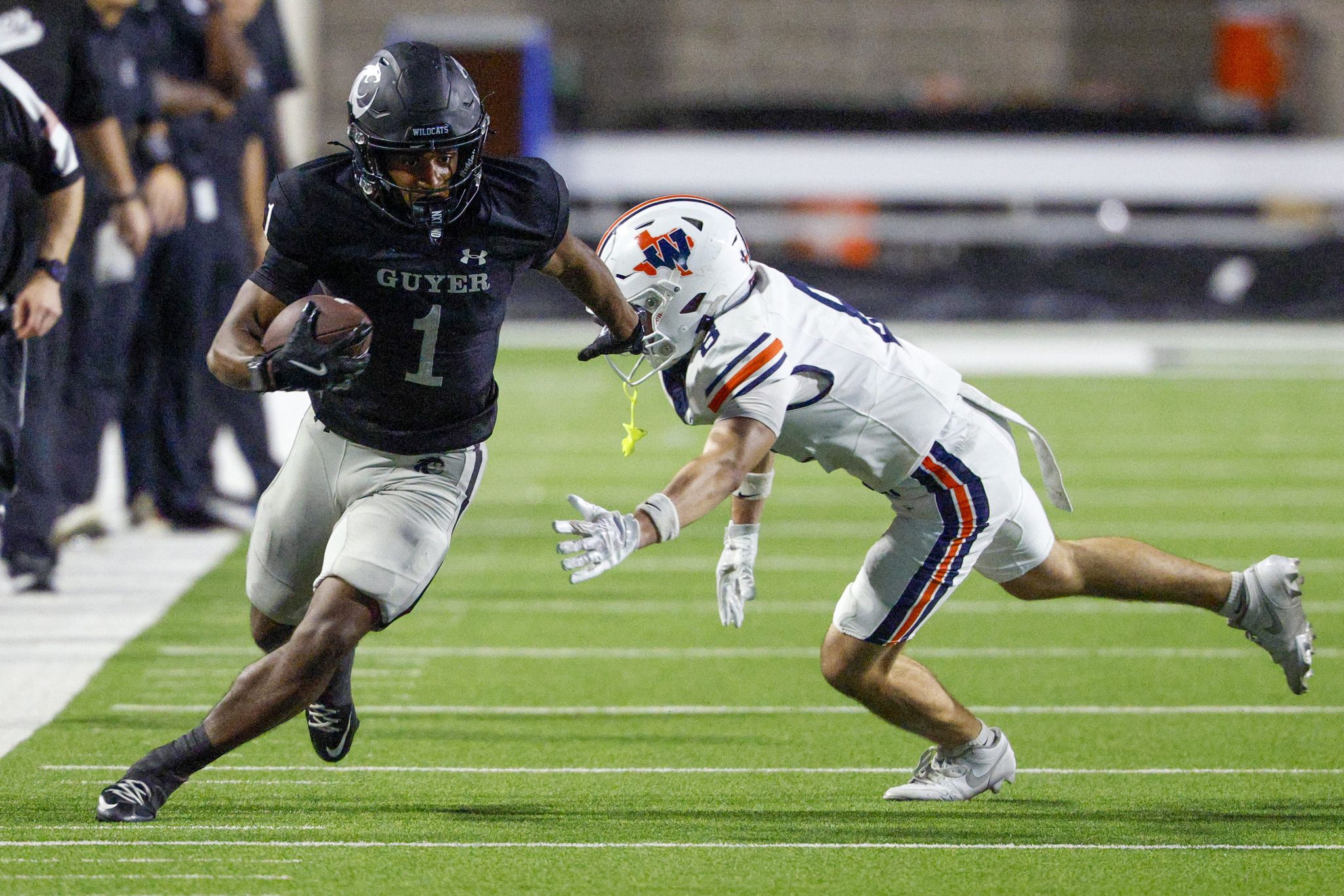 Third quarter explosion, defensive dominance drive Denton Guyer past Frisco Wakeland
