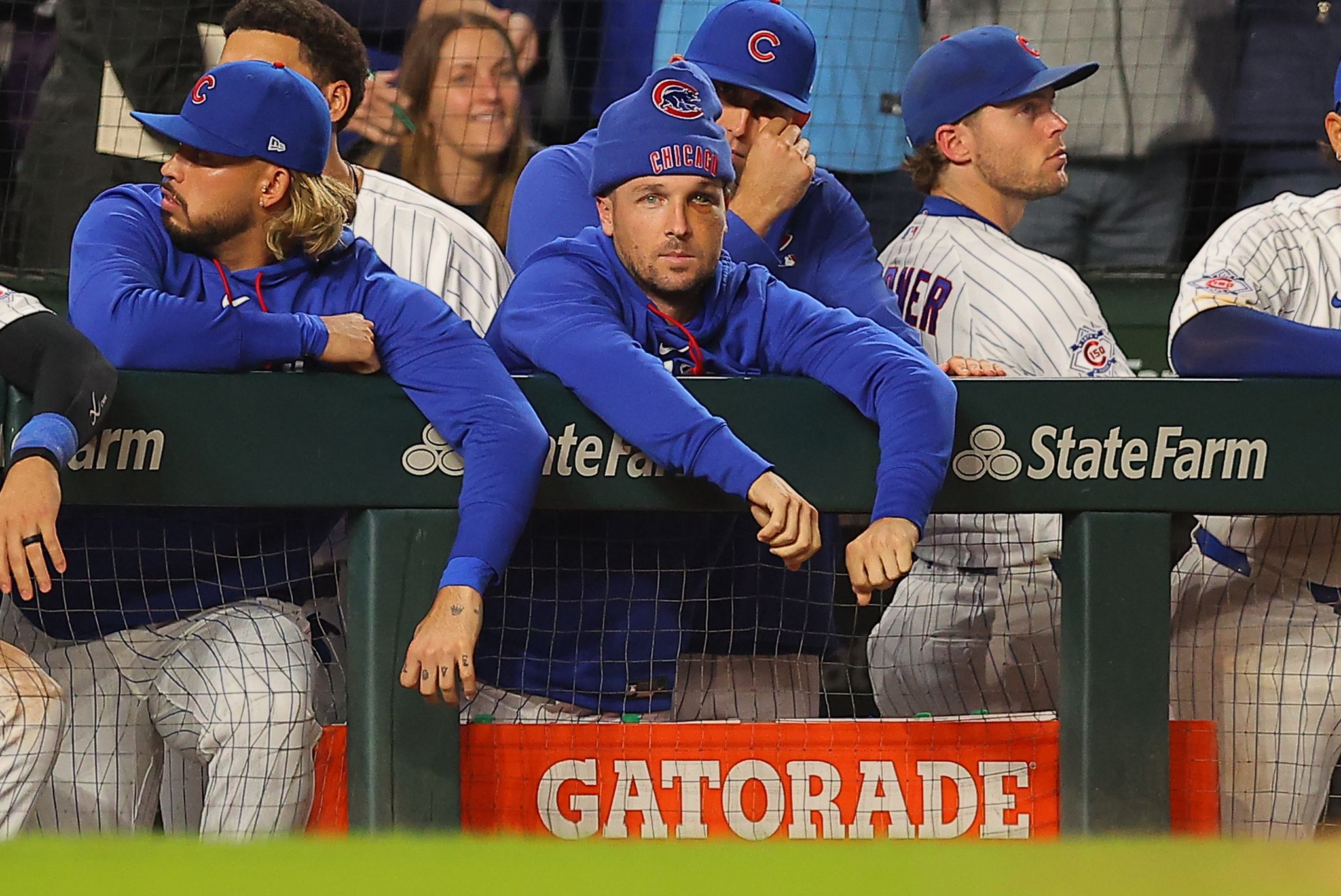 Multiple Fracture Picture Alex Bregman back in action for the Cubs after multiple facial ...