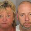 Patricia Saunders, 59, and Ronald Reiske Jr., 49, were arrested Tuesday as part of an investigation into drug sales, Danbury police said. 