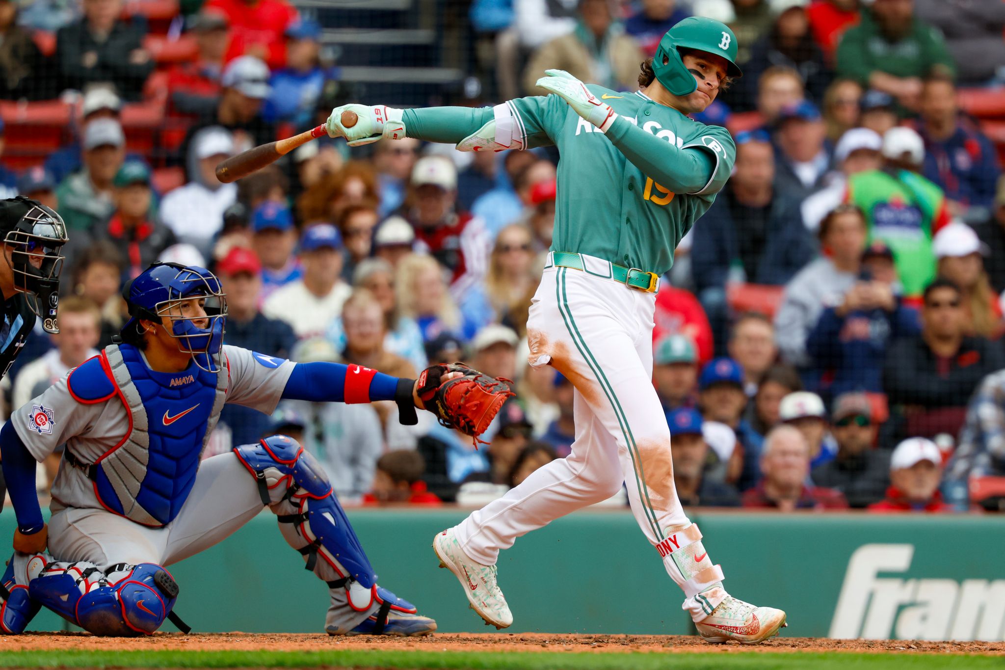 Red Sox beat Cubs 4-3 in doubleheader opener, assure Wild Card Series ...
