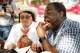Dallas Morning News breaking news reporter Everton Bailey Jr. tries Smokey Johnz Deli’s Twinkle Twinkle Brisket Star during opening day of the State Fair of Texas at Fair Park in Dallas, Friday, Sept. 25, 2026.