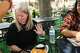 Dallas Morning News Managing Editor Amy Hollyfield reacts after trying Uncle Bubba's Pickle Dip available at Fernie's during opening day of the State Fair of Texas at Fair Park in Dallas, Friday, Sept. 25, 2026.