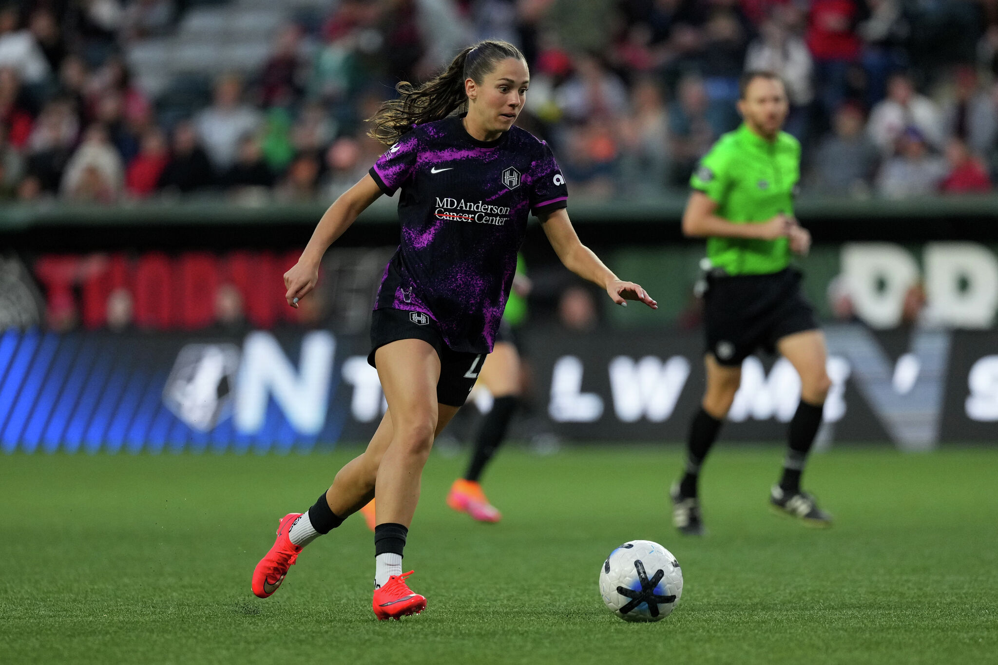 Houston Dash tie Portland Thorns in NWSL matchup