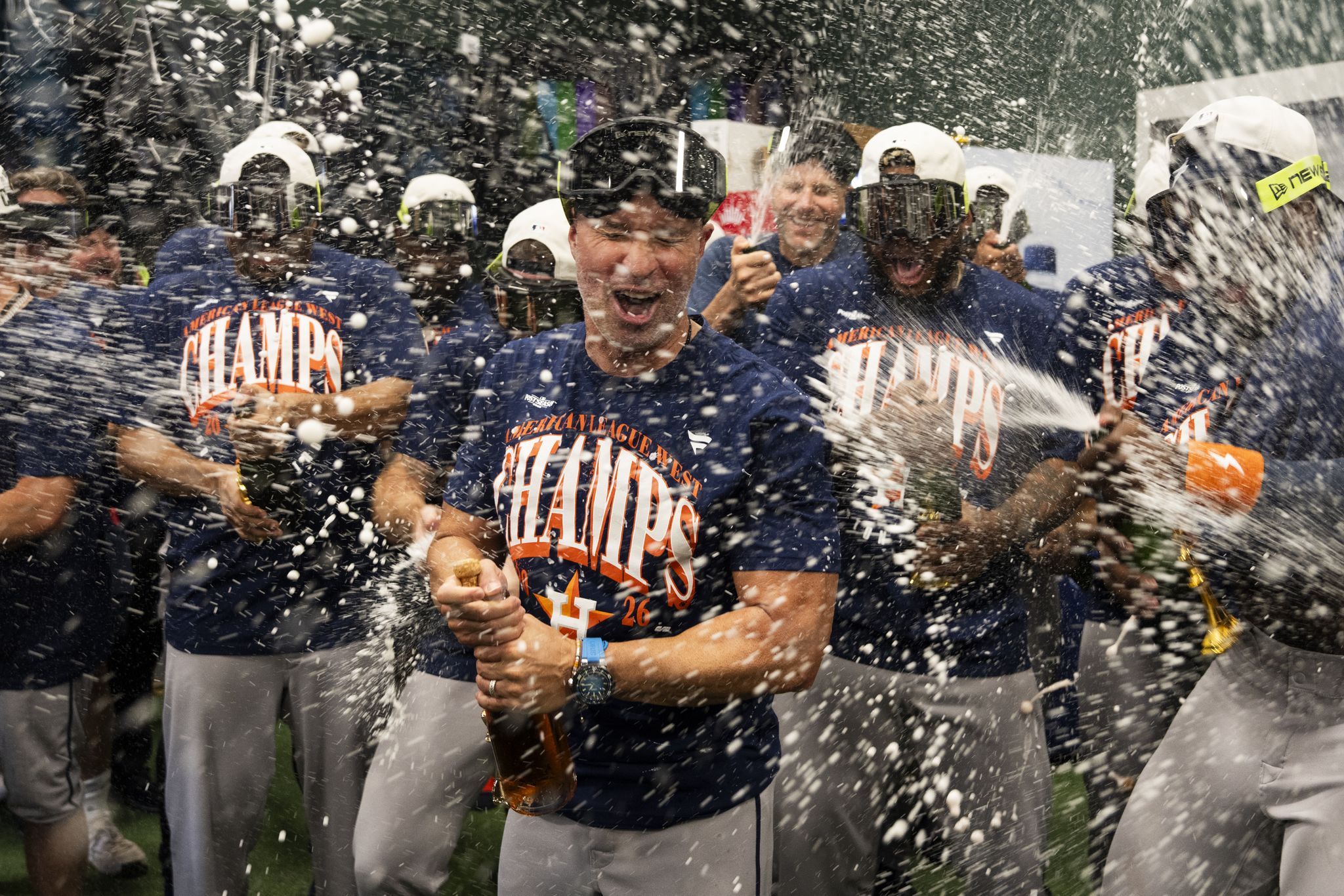 Houston Astros win AL West title on final day and return to postseason