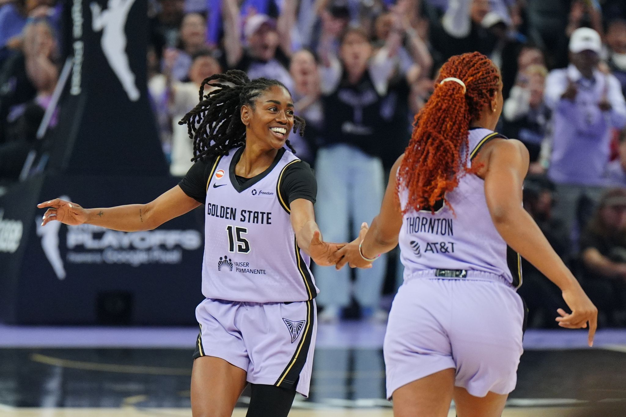Zandalasini scores 22, leads Valkyries past Wings 104-80 in Game 1 of ...