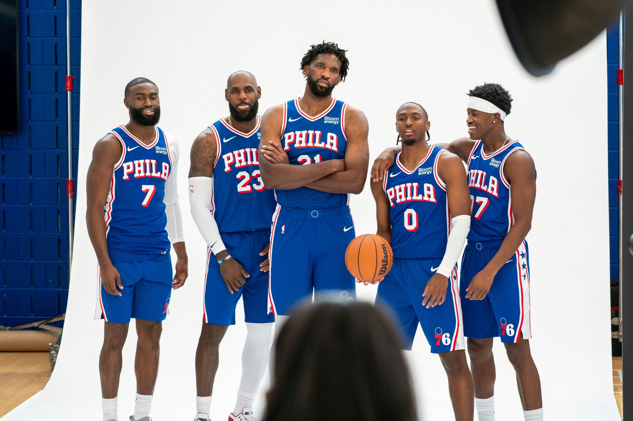 Get to the chopper! 76ers try to stay cool as LeBron James brings extra ...