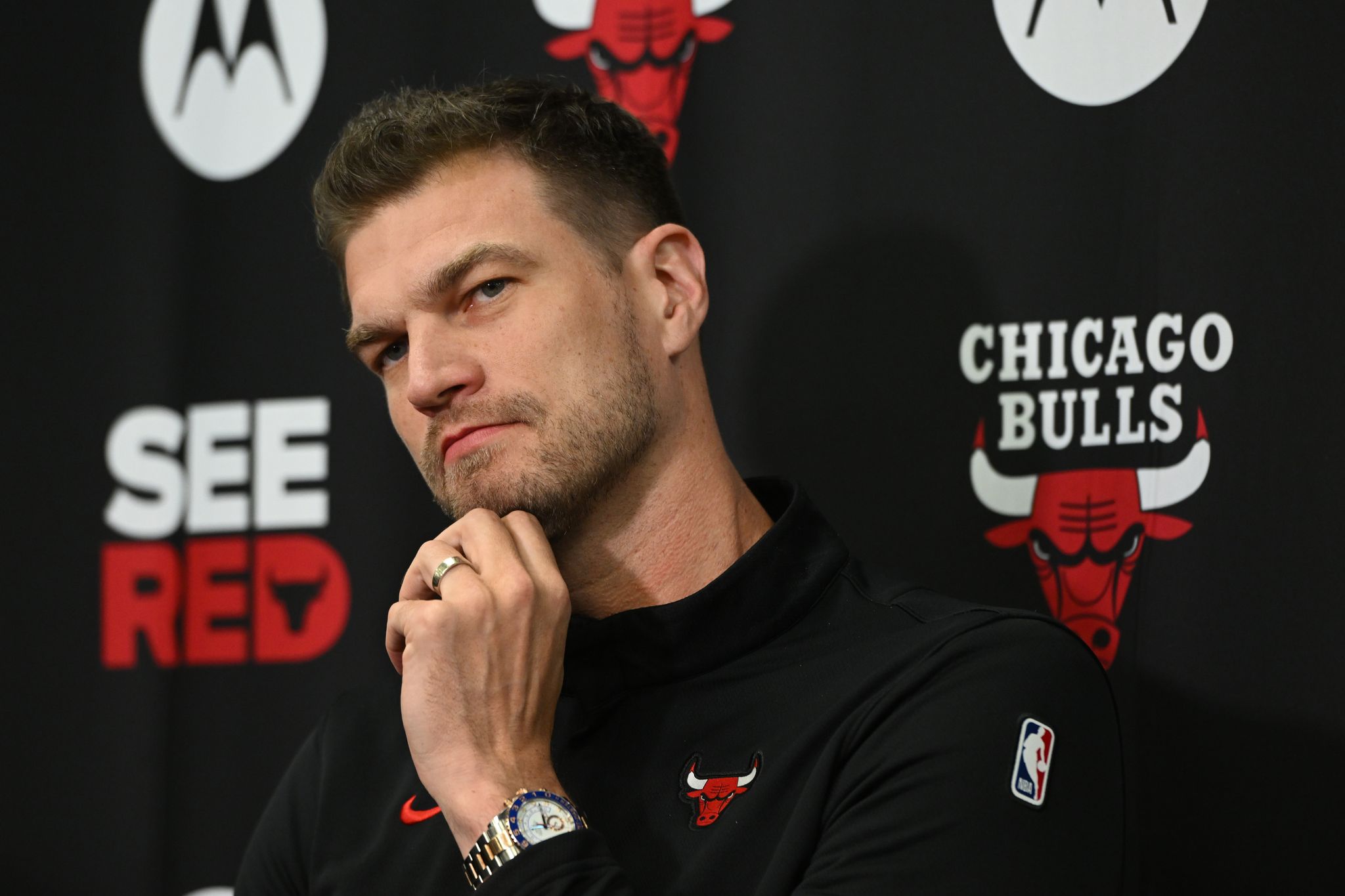 chicago bull jersey dress Bulls rookie Caleb Wilson says he's going to try to lead, not blend in thin strap