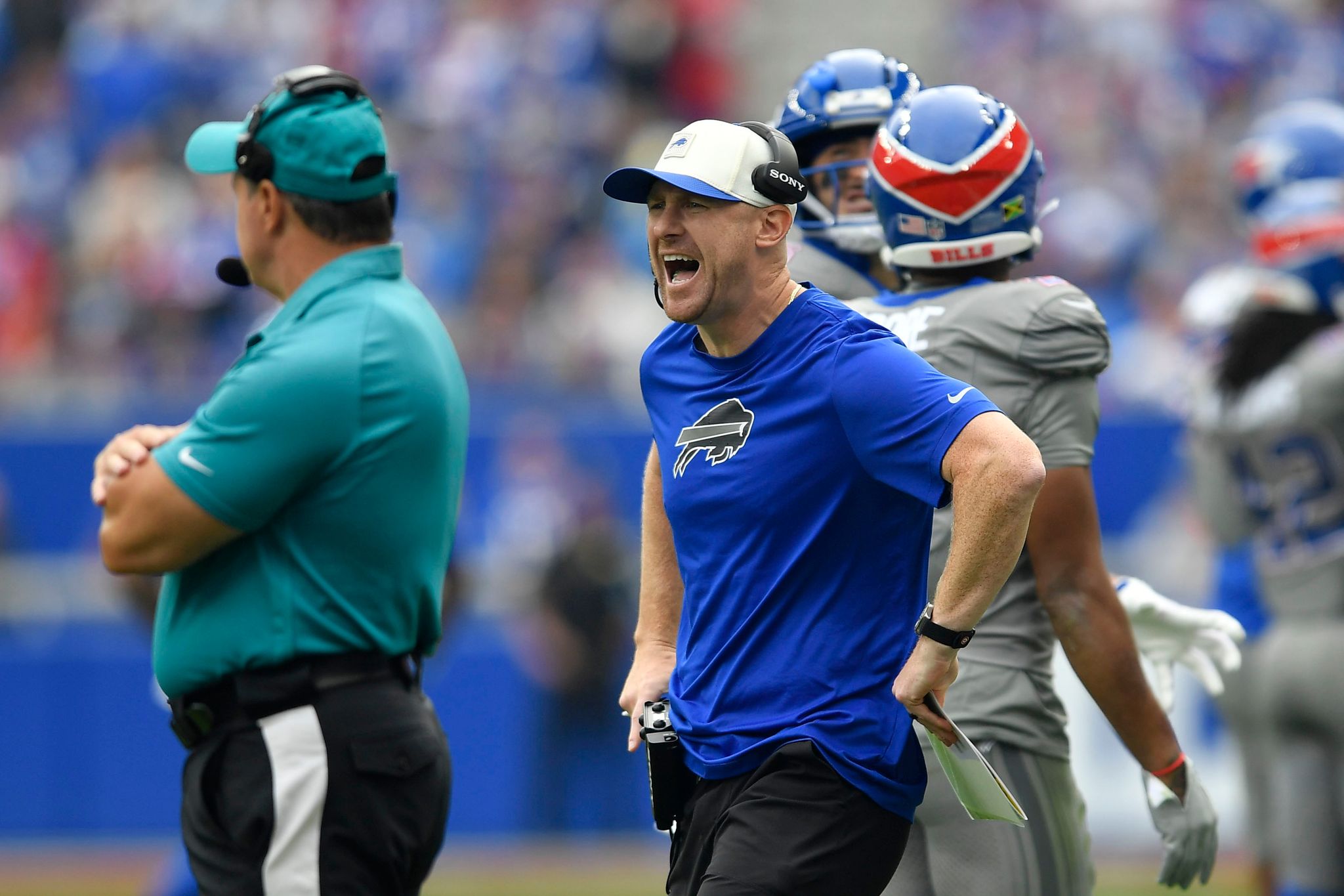 Bills rookie coach Joe Brady draws positives from overcoming 5 ...