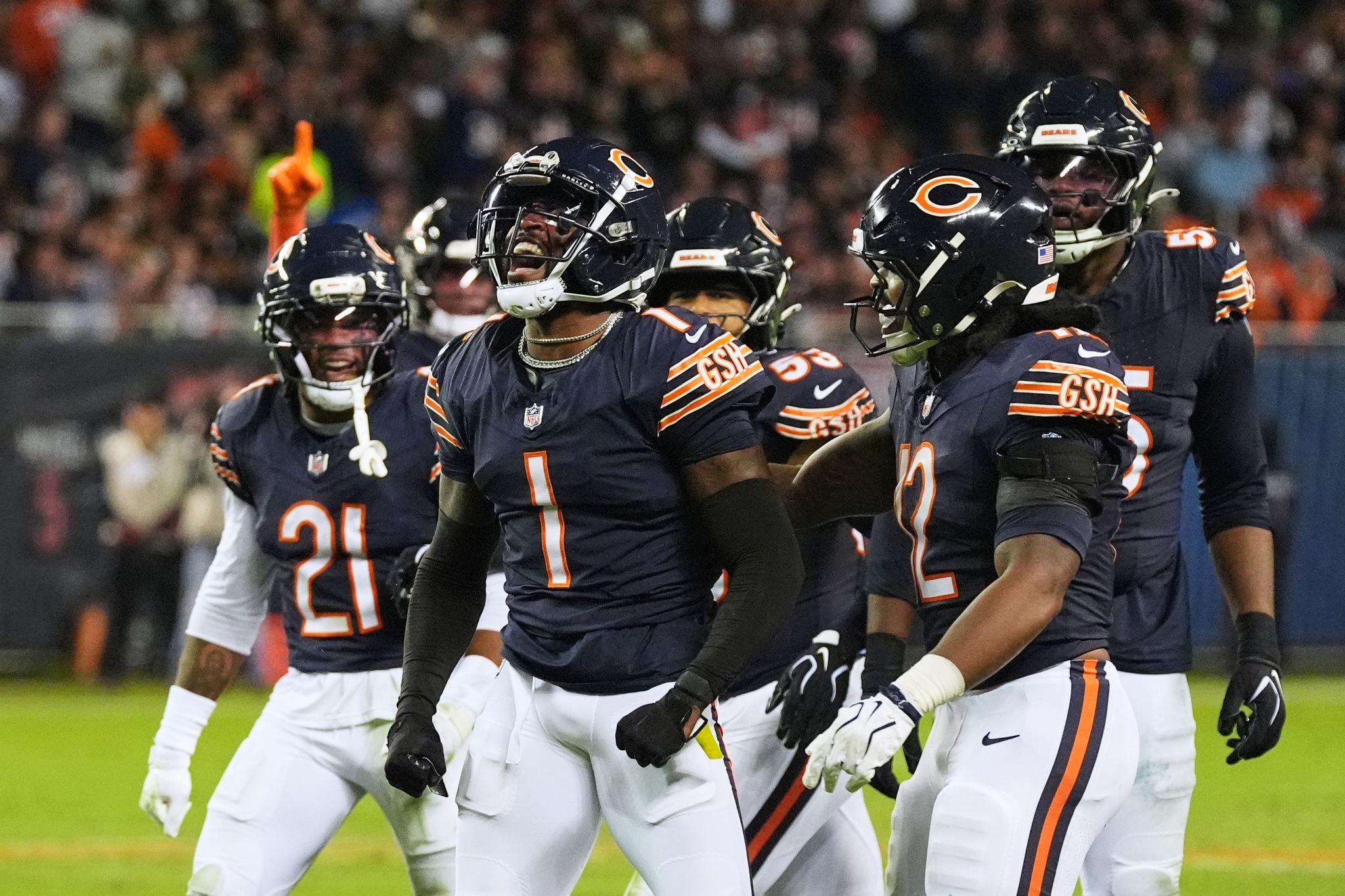 Case Keenum drives Chicago to 3 touchdowns as the Bears beat the Eagles ...