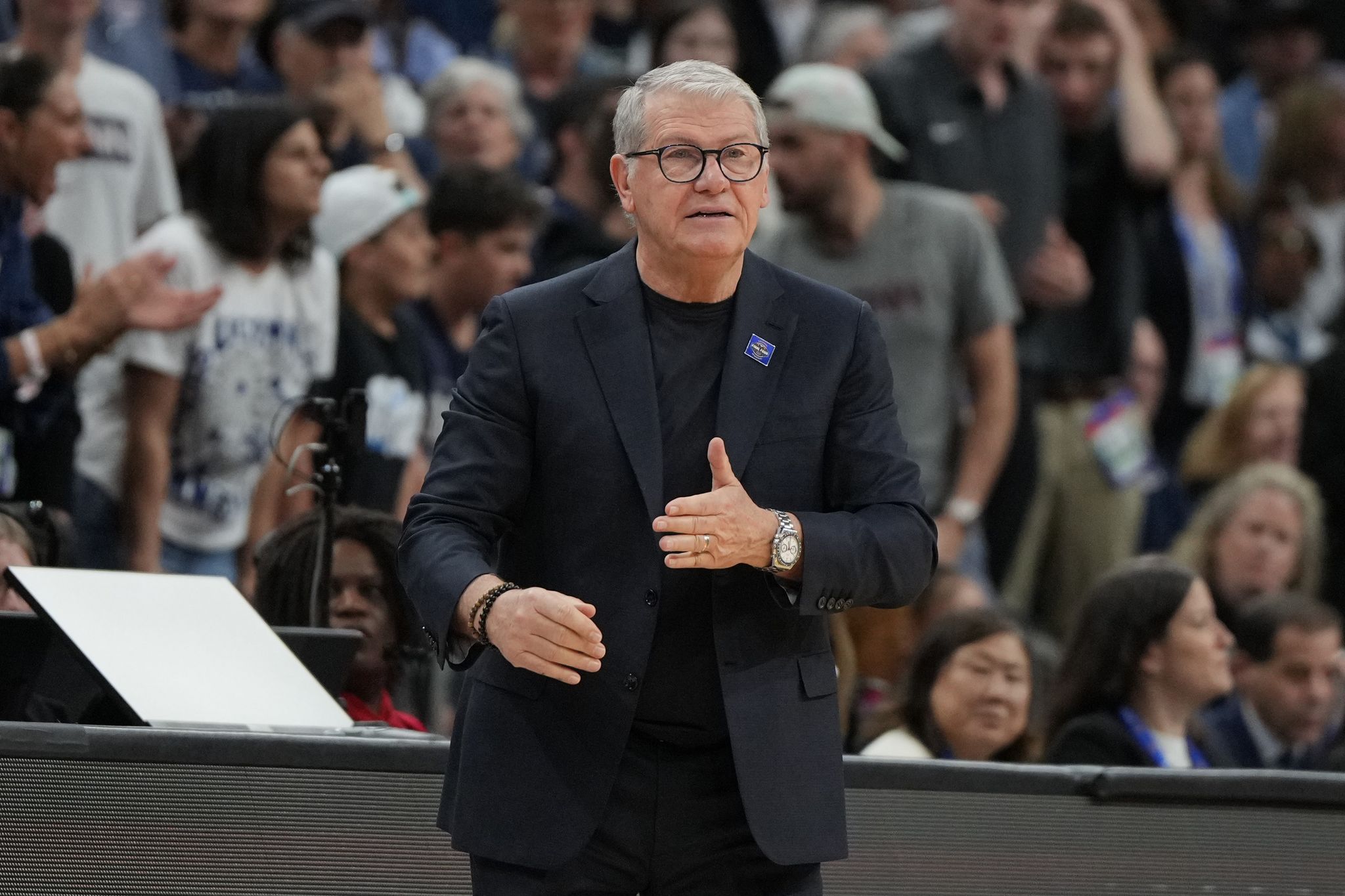 No. 2 UConn is ready to make another title run after emotions boiled over after the Final Four loss By JIM FULLER , Associated Press Oct 22, 2026