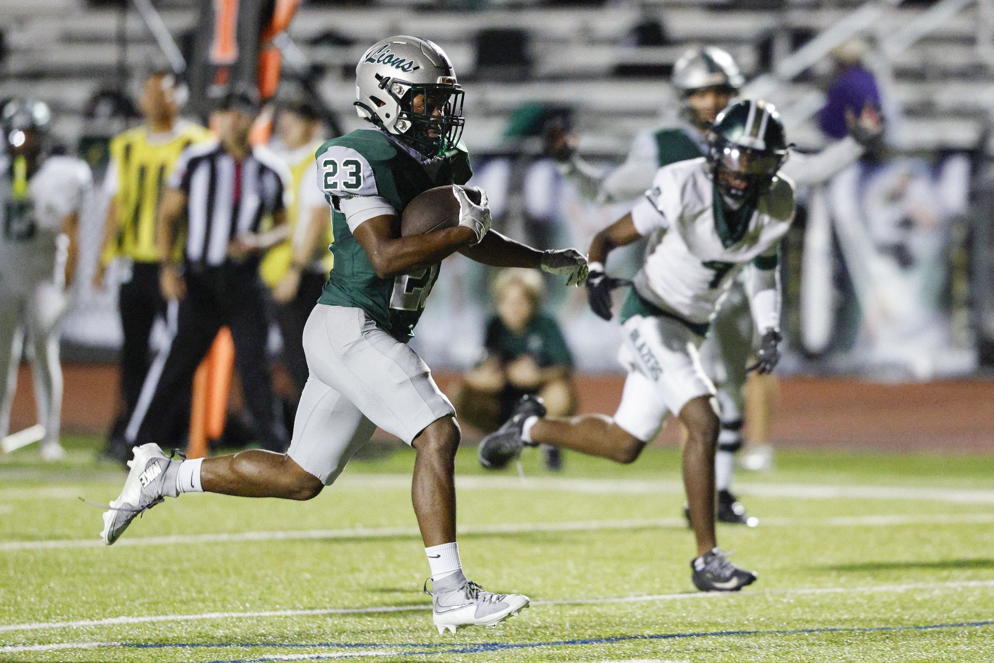 Nathan Tonwe's 4-TD night powers Frisco Reedy in blowout win over Lebanon Trail