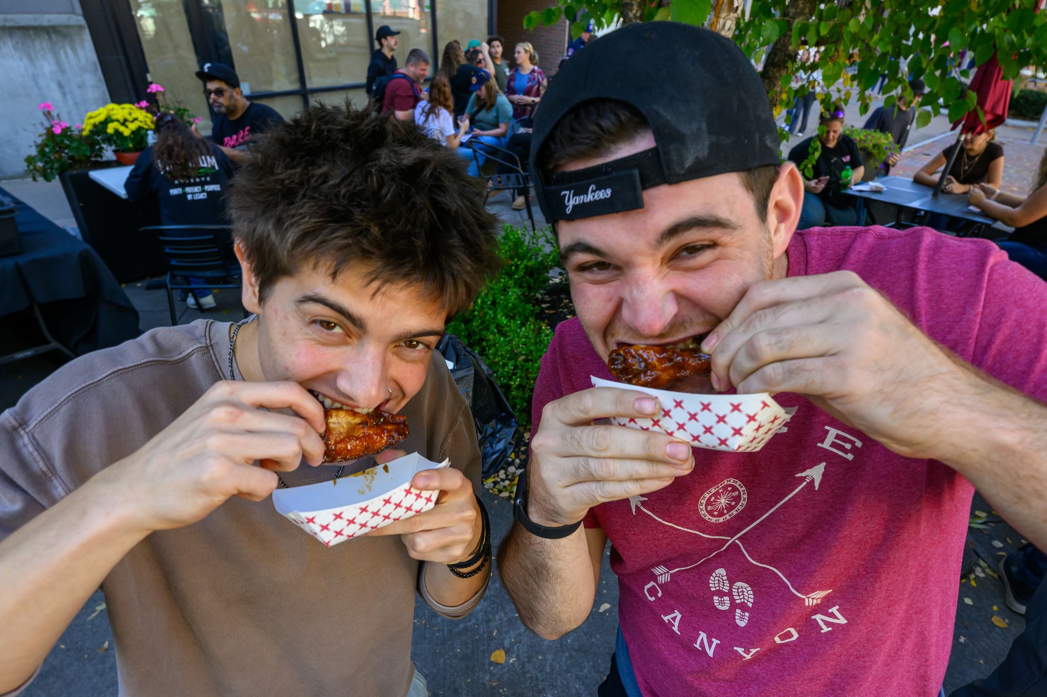 Photos: Chicken fans take a bite out of Schenectady's Wing Walk
