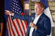 Texas Attorney General Ken Paxton, a Republican candidate for the U.S. Senate, speaks to attendees during a campaign rally at Matt's Rancho Martinez on Tuesday, May 19, 2026, in Allen. Paxton recently released a clip on X talking about fatherhood with his daughter Mattie.