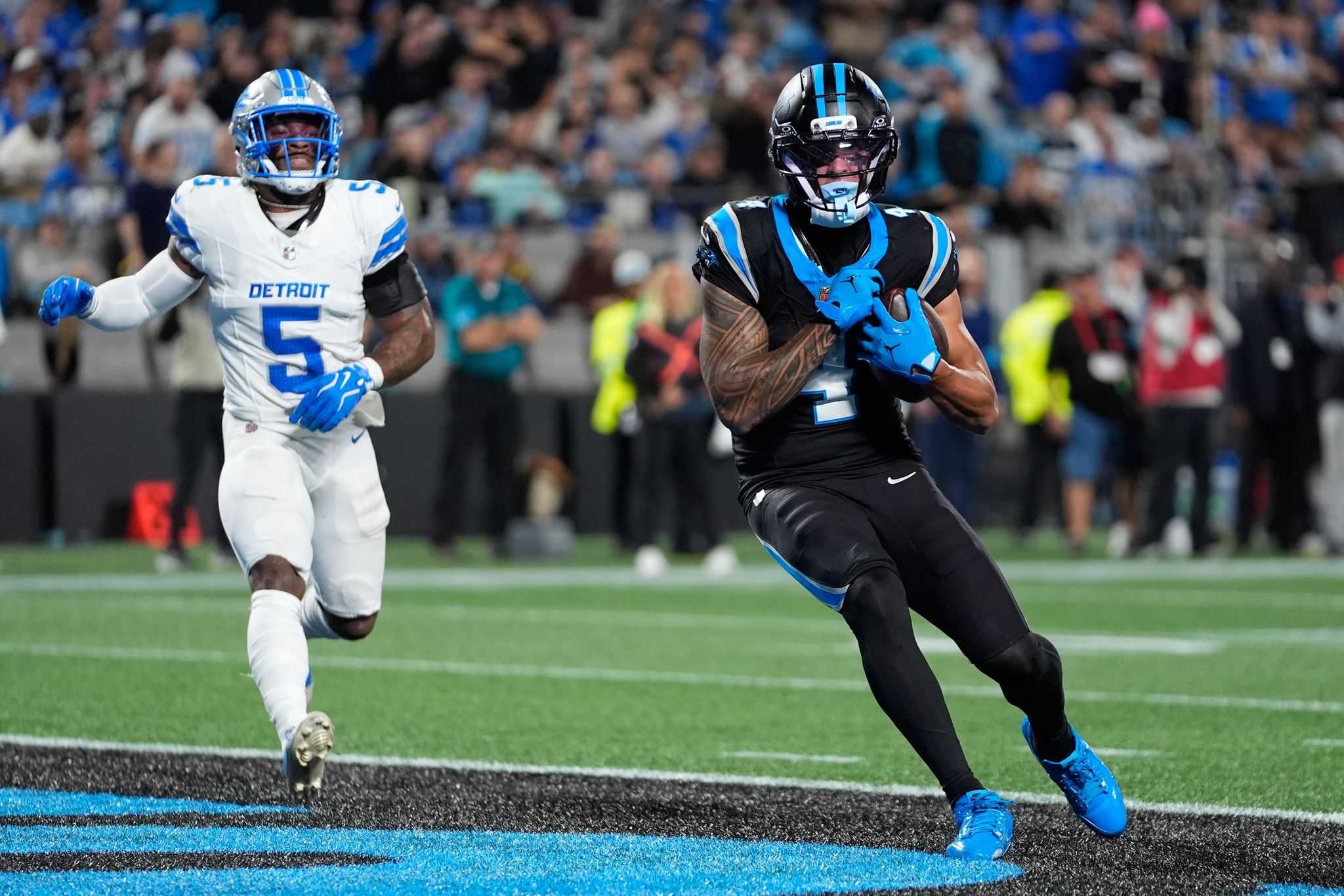 Steve Reed Puzzles Panthers torch secondary as Detroit defense falters again in 32-26 loss