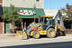 It was supposed to be Bring Your Backhoe to Lunch Day at Schuberg's Bar and Grill, seen on Wednesday, October 7.