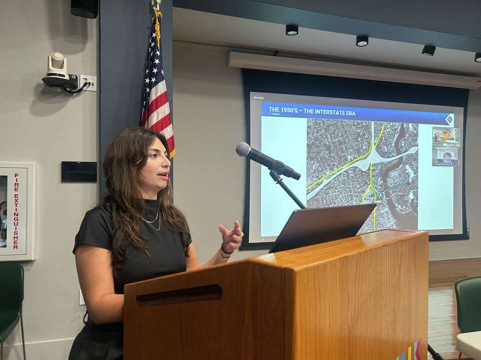 Carly Kramer, community planner with the Norwalk Redevelopment Agency