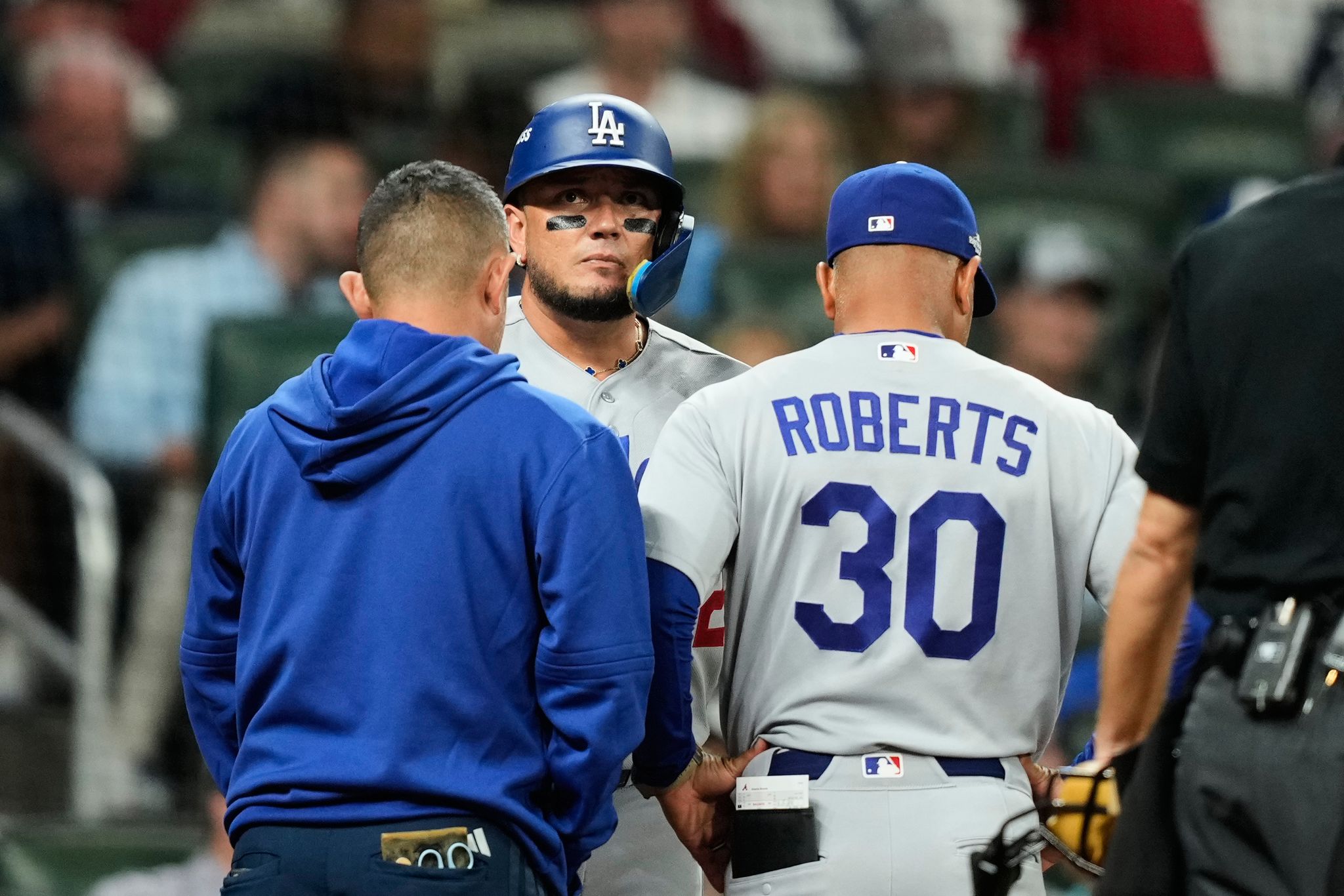Dodgers hold out Miguel Rojas due to sore back. Ronald Acuña Jr. is ...