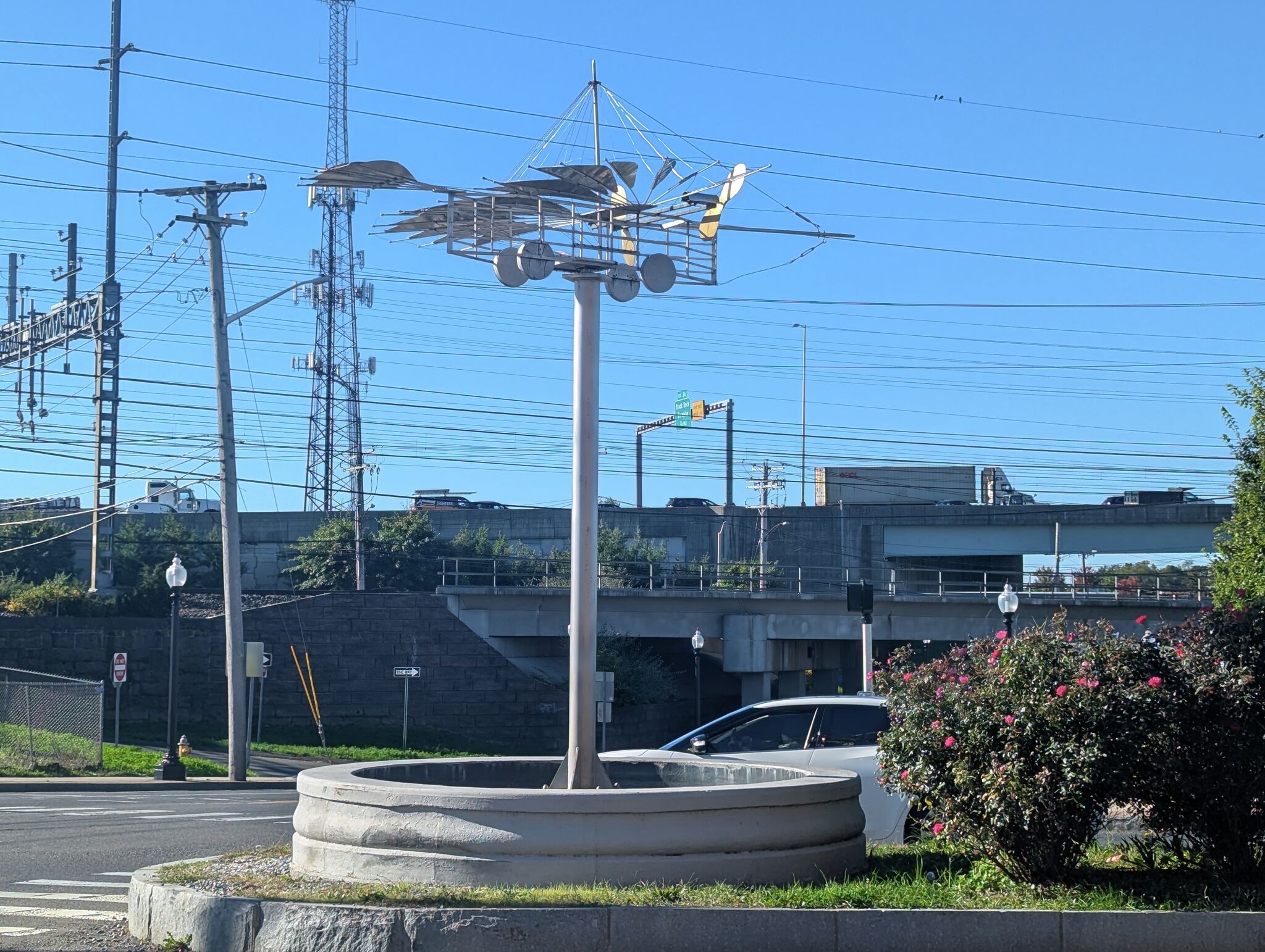Missing sculpture to Gustave Whitehead again soars over Bridgeport's West End