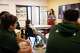 Teacher Anna Smith leads a discussion during a English Language Arts (ELA) and Social Studies seventh and eighth grade class at the Sage School of Dallas in Dallas, Tuesday, Oct. 6, 2026.