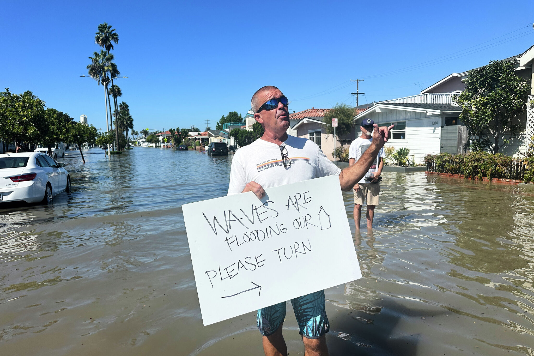 Rachel’s surf hit Southern California before the storm itself arrived