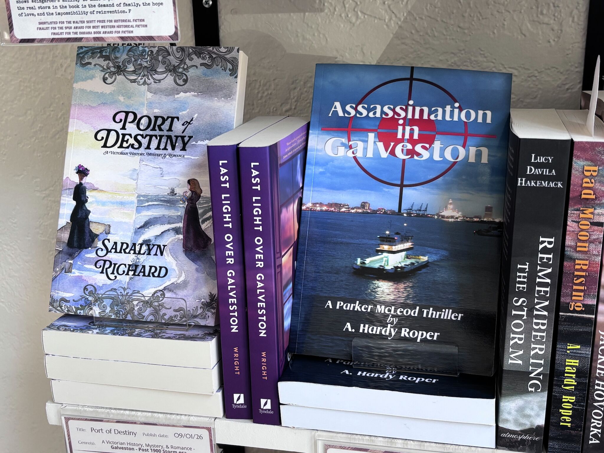Gulf Coast city's haunted past begets thriving literary scene