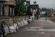 Rachel saves major flooding in Southern California 5 Sandbags in front of homes line Ocean Front Way in Newport Beach (Orange County) Sunday morning as residents prepare for further impacts from Post-Tropical Storm Rachel.