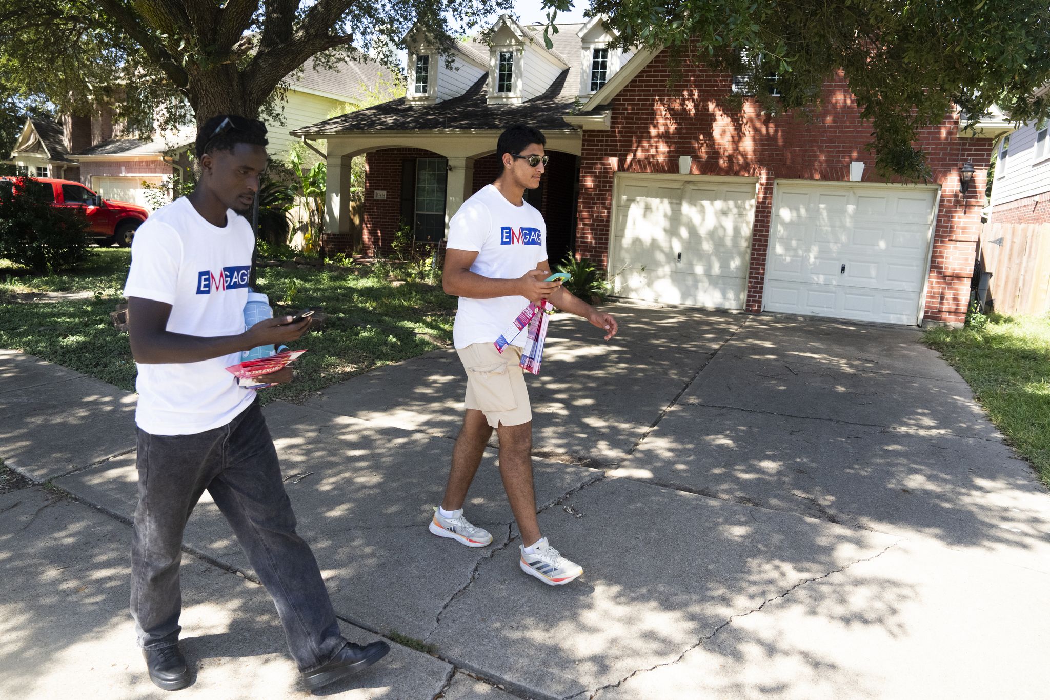 Inside the effort to reach voters in Harris County's low-turnout neighborhoods