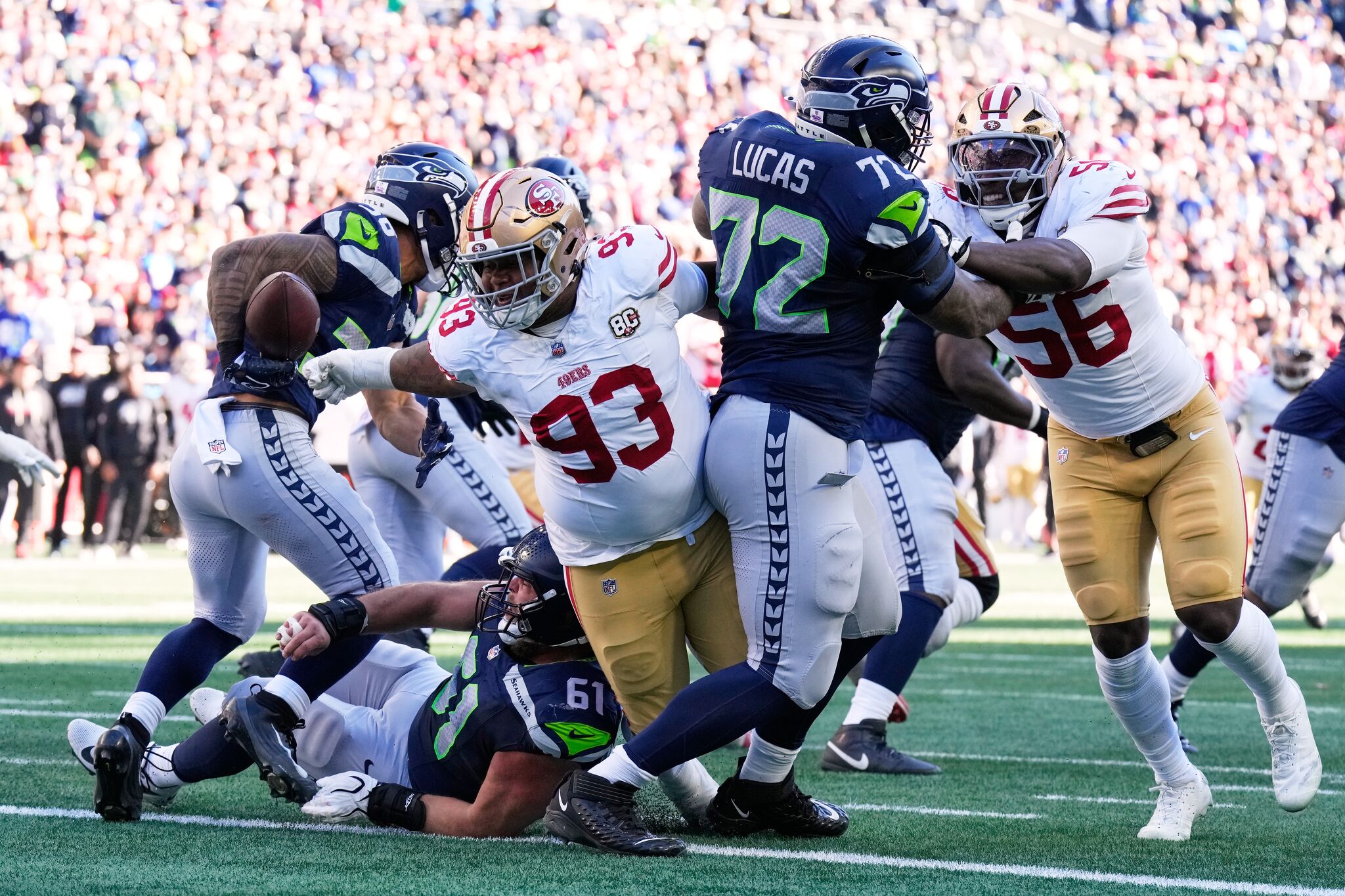49ers-Noten: Die Defense erzielt Sacks, Ballverluste und einen Touchdown ...
