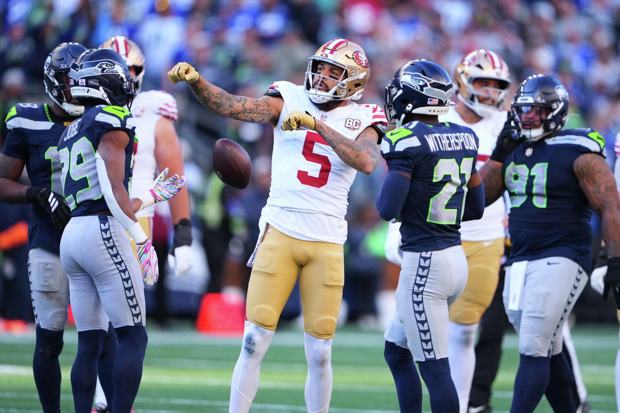 Mike Evans 49ers breakout vs Seahawks: early lore is real