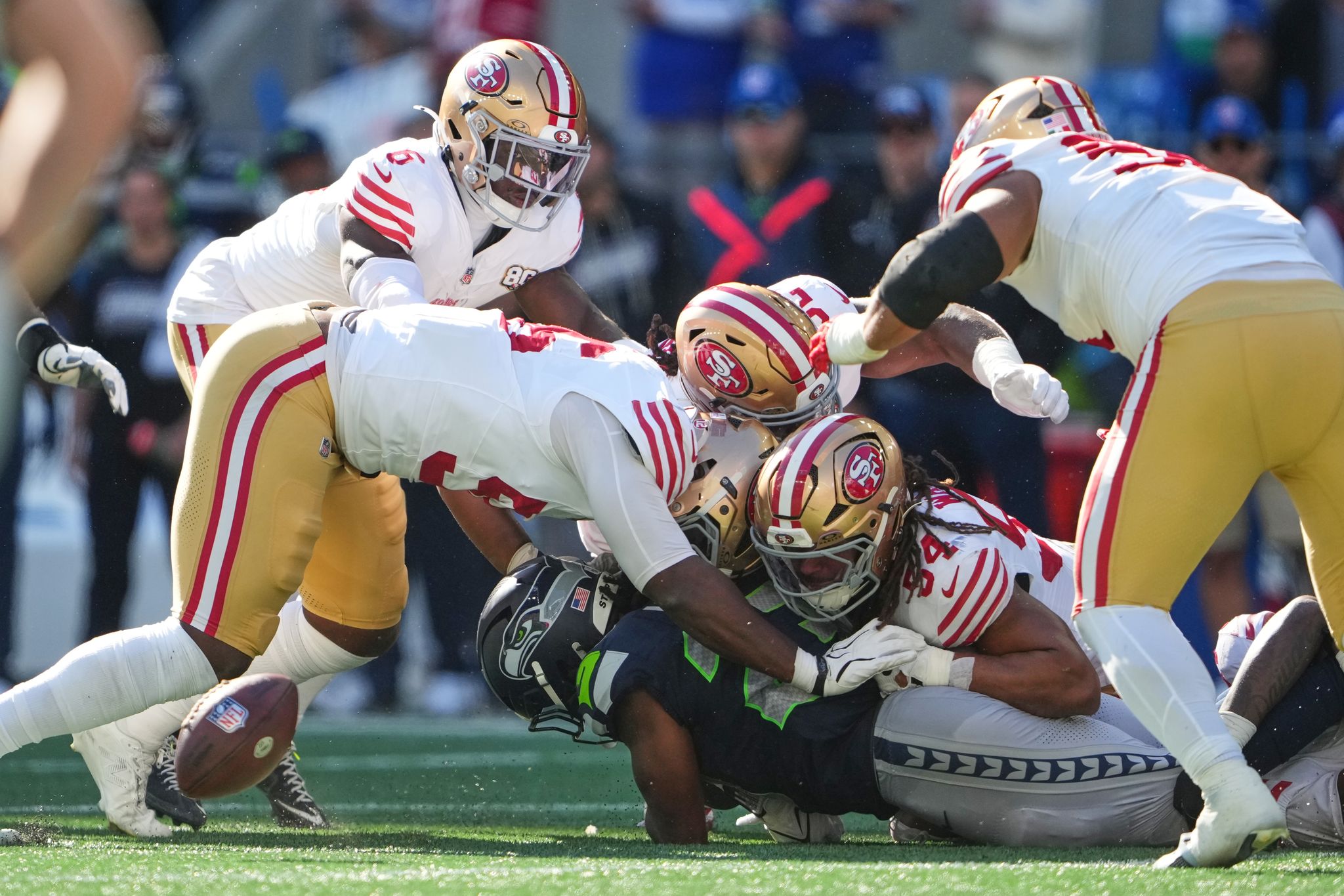 Jaxon Smith-Njigba's drop and 4 turnovers hurt the Seahawks in their ...