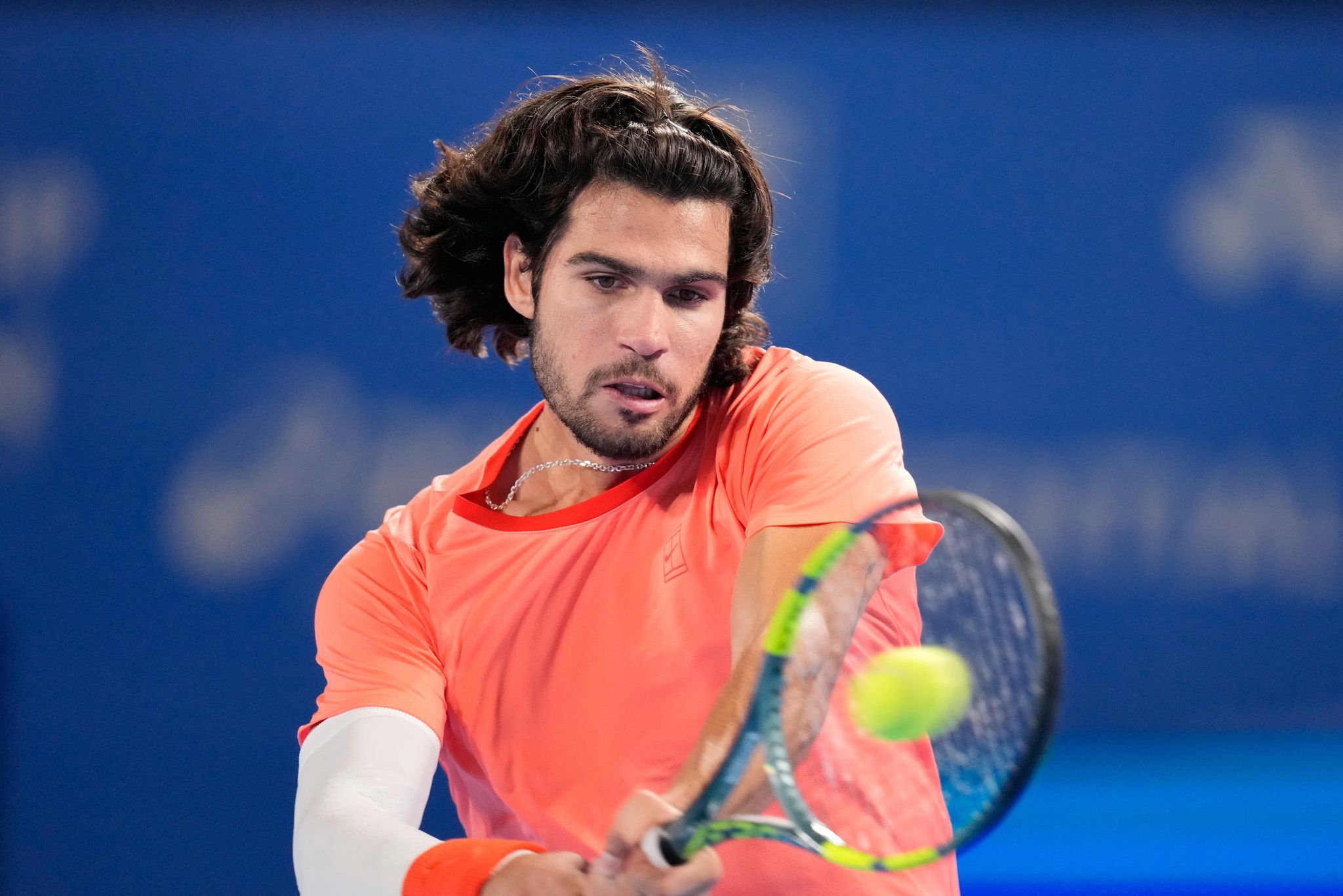 Photo: San Antonio Express-News Carlos Alcaraz defeated by Zizou Bergs at Shanghai Masters